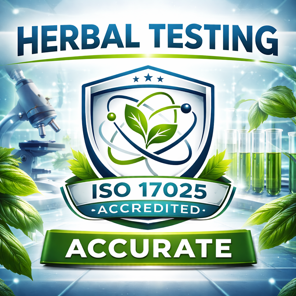 Herbal Testing — ISO 17025 Accredited, Accurate Results